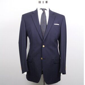 Botany 500 Men's Jacket Blazer Sportcoat Dark Navy‎ Size 41L E091446